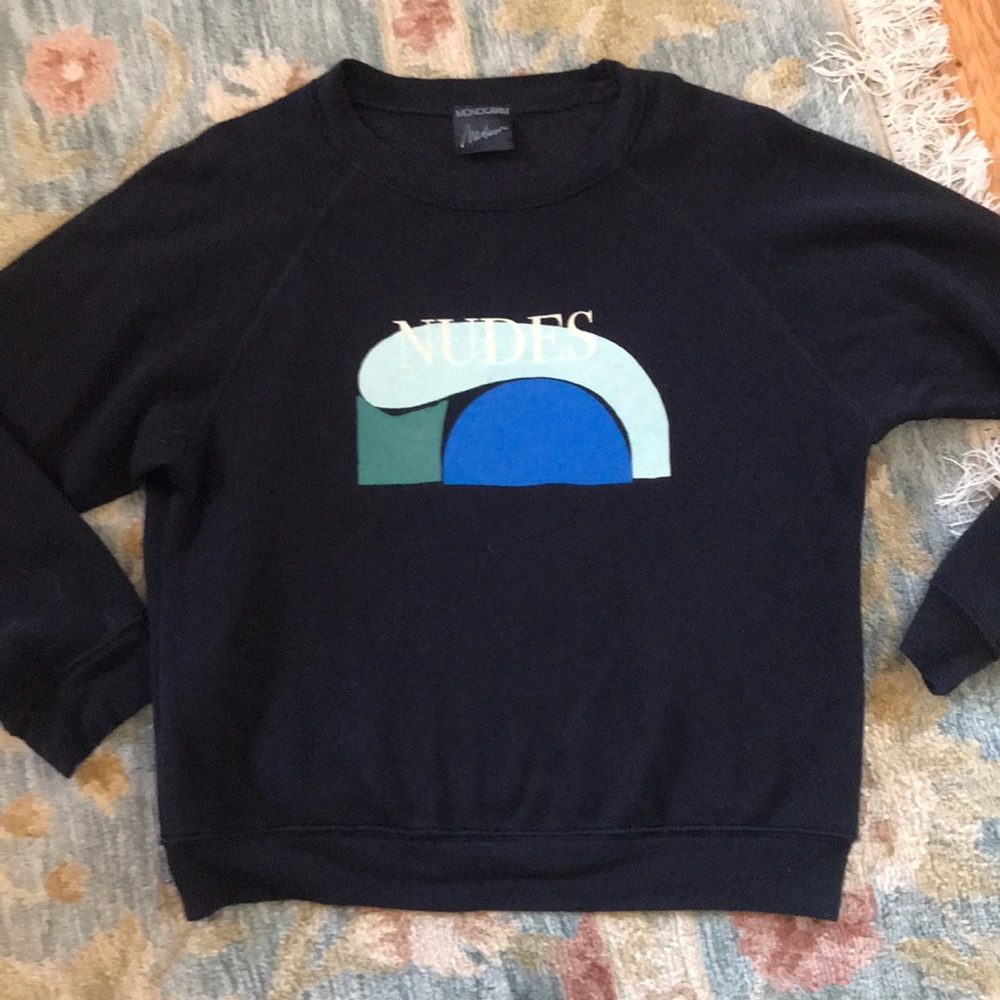 Monogram brand “Nudes” Sweatshirt
